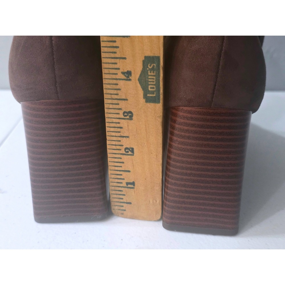 A New Day Womens Thora Side Zip Dress Boots Brown Size‎ 11 - Picture 6 of 9